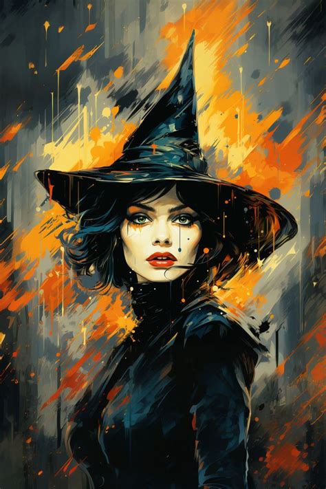 Which hues are commonly worn by witches